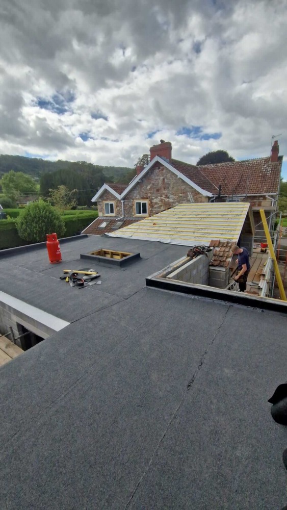 UK roofing work by MH Roofing Solutions - tiled roof restoration and repair project